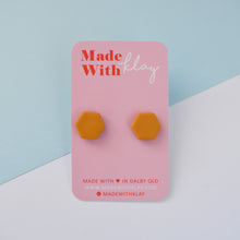 Load image into Gallery viewer, Hexagon Studs