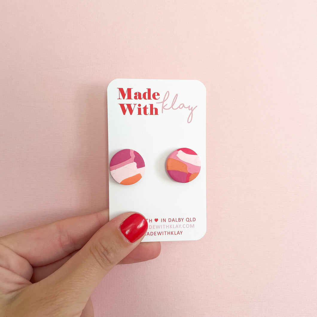 Pink Fusion  |  Studs Large