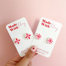 Load image into Gallery viewer, Pink and Red  |  Studs 1
